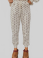 Polka Dot Notched Long Sleeve Top and Drawstring Joggers Lounge Set nicholesgifts