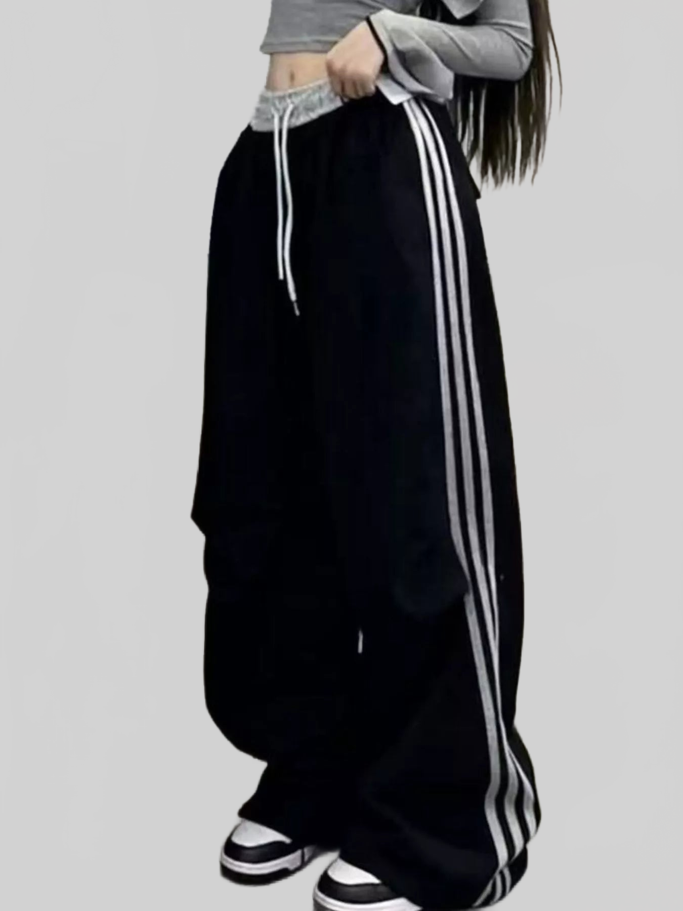 Casual Loose Fit Striped Pants NicholesGifts