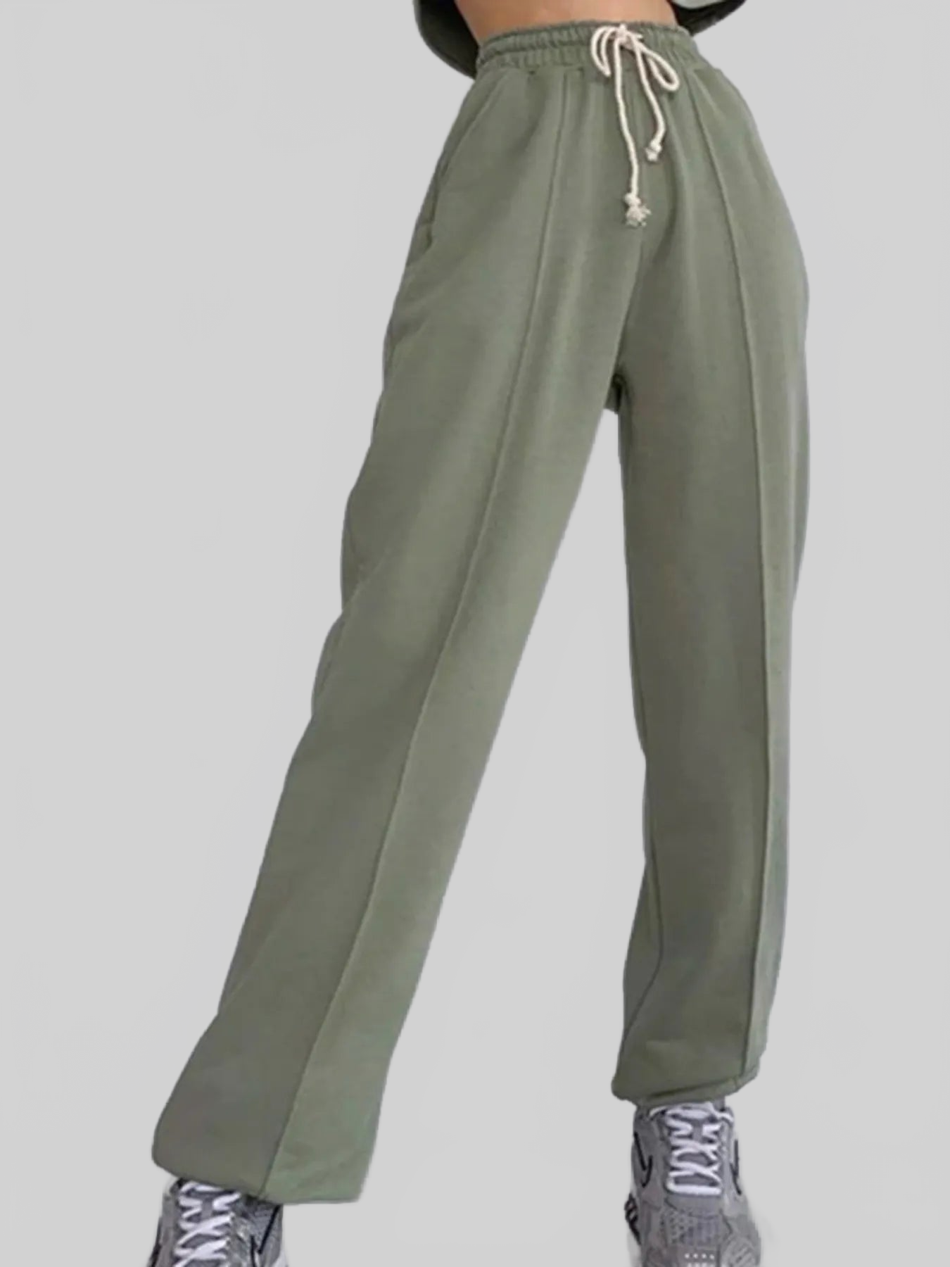 Women Casual Drawstring Jogger Pants nicholesgifts