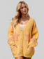 Women Double Take Full Size Button Up Star Pattern Cardigan Sweate nicholesgifts