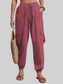 Drawstring Joggers with Cargo Pockets nicholesgifts