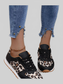 Leopard Print Casual Sneakers Trendsi