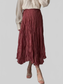Ruched Elastic Waist Skirt nicholesgifts