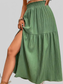 Frill Slit Skirt nicholesgifts