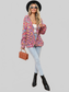 Women Angel Wings Button Up Dropped Shoulder Cardigan nicholesgifts