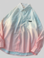 Men's Plus Size Gradient Long Sleeve Button-Up Shirt nicholesgifts