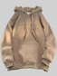Men's Plus Size Letter Drawstring Long Sleeve Hoodie nicholesgifts