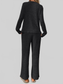 Ribbed Long Sleeve Top and Pants Lounge Set nicholesgifts