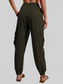 Drawstring Joggers with Cargo Pockets nicholesgifts