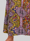 Slit Printed Elastic Waist Skirt nicholesgifts