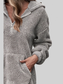 NicholesGifts Women Half Zip Dropped Shoulder Oversized Hoodie NicholesGifts