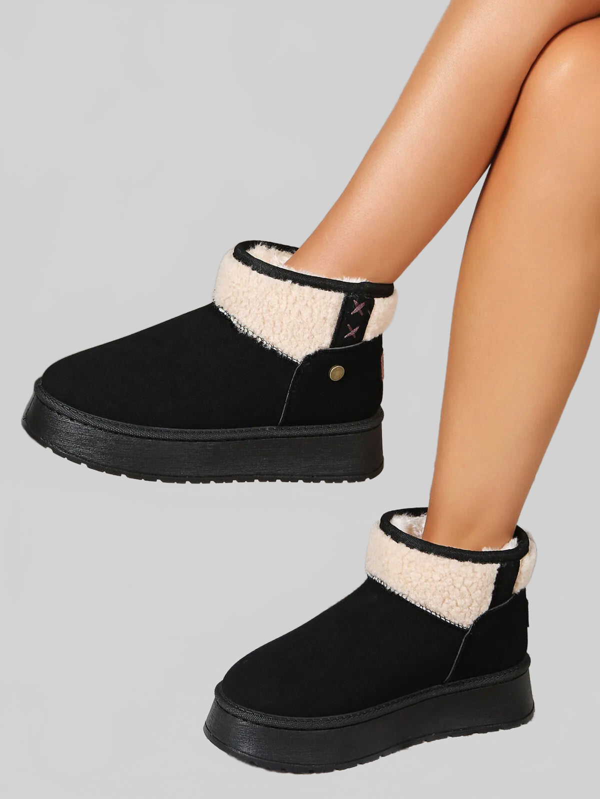Platform Sherpa Lined Winter Boots NicholesGifts