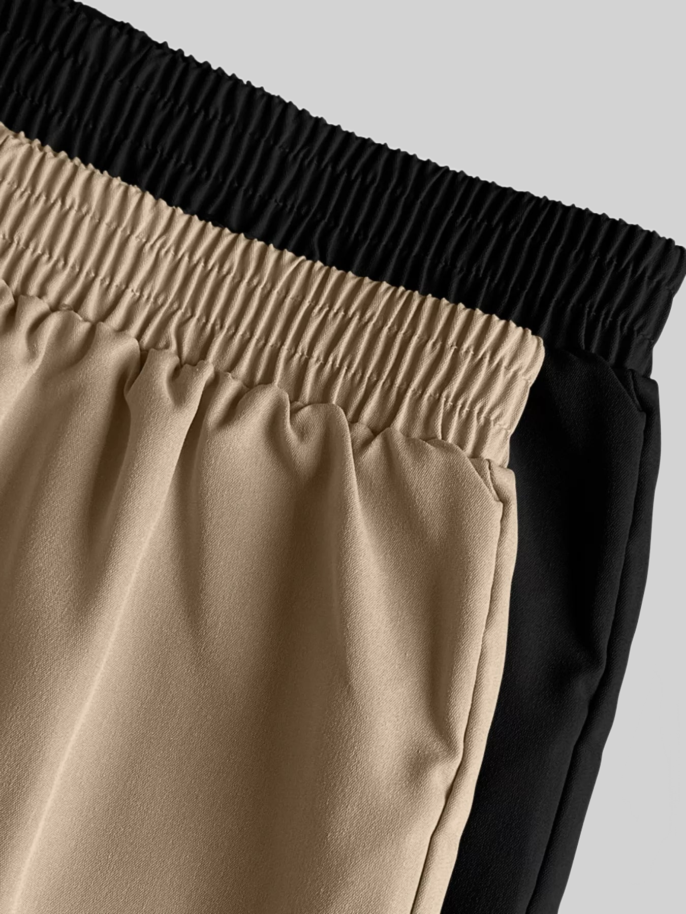 2 Piece Elastic Waist Cargo Pants NicholesGifts