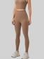 Women High Waist Wide Waistband Active Leggings nicholesgifts