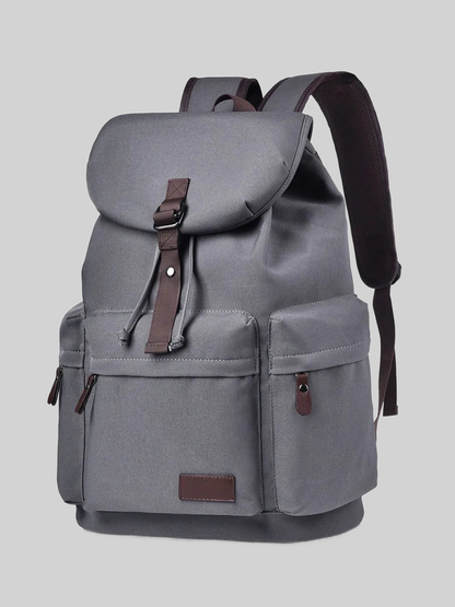 Multi Pockets Adjustable Strap Canvas Backpack Bag nicholesgifts