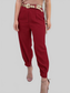 Women High Waist Cropped Pants nicholesgifts