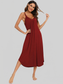 V-Neck Midi Lounge Dress nicholesgifts