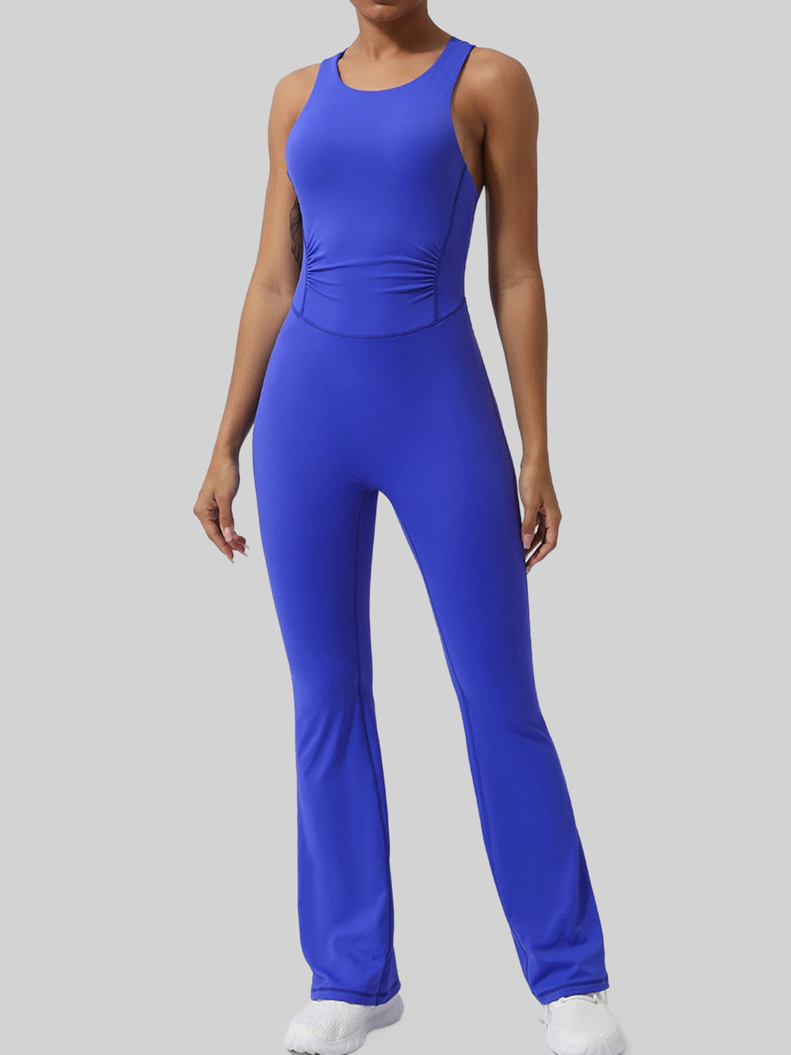 Crisscross Wide Strap Sleeveless Jumpsuit nicholesgifts