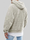 Men's Full Size Drawstring Sherpa Fleece Long Sleeve Hoodie Plus Size nicholesgifts