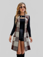 Women Plaid Open Front Sleeveless Cardigan with Pockets nicholesgifts