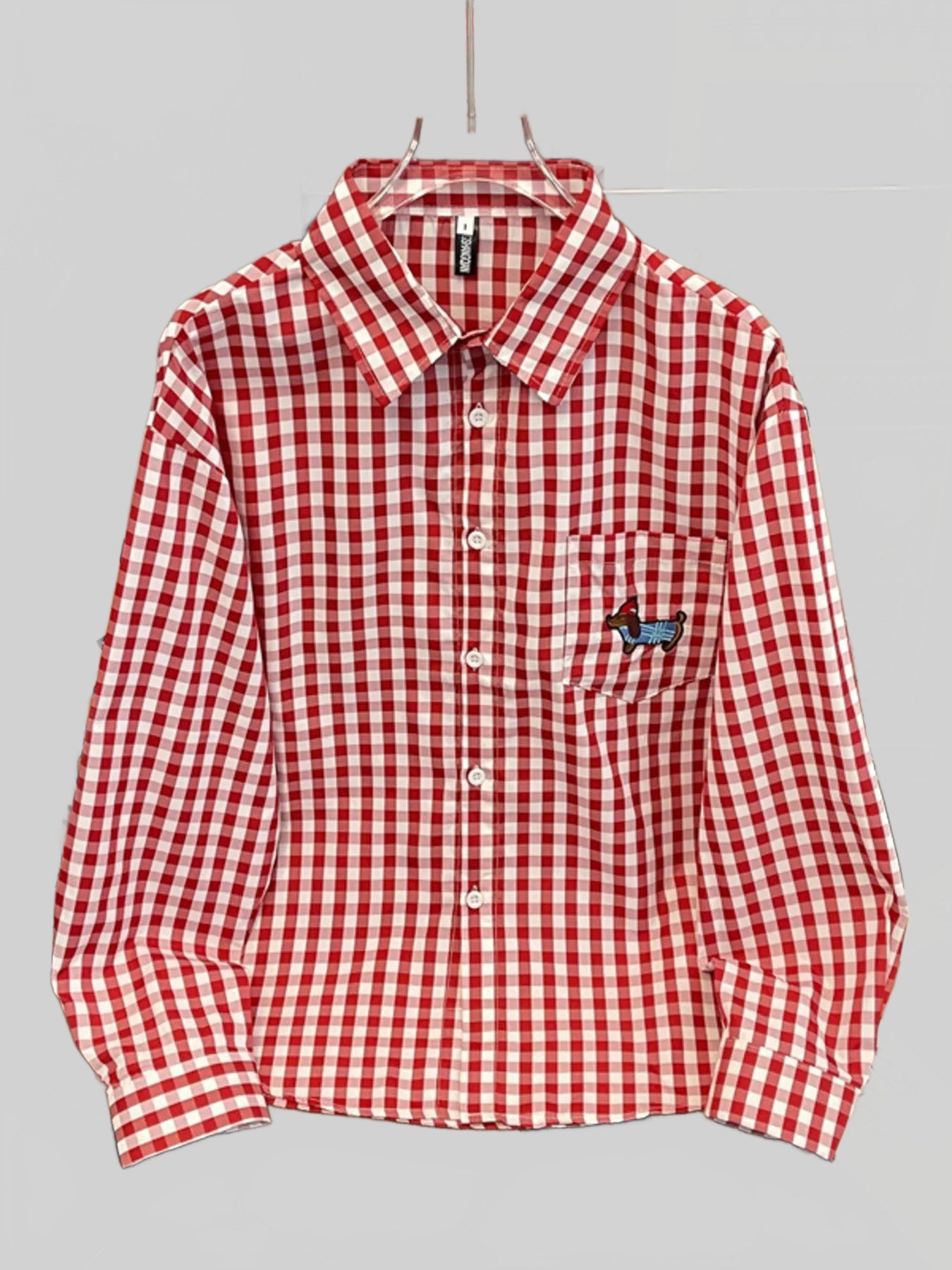 Men's Plus Size Plaid Button Up Long Sleeve Shirt nicholesgifts