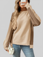 Color Block Long Sleeve Sweatshirt nicholesgifts