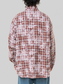 Men's Plus Size Plaid Button Up Long Sleeve Shirt nicholesgifts