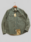 Men's Plus Size Striped Button Up Long Sleeve Shirt nicholesgifts