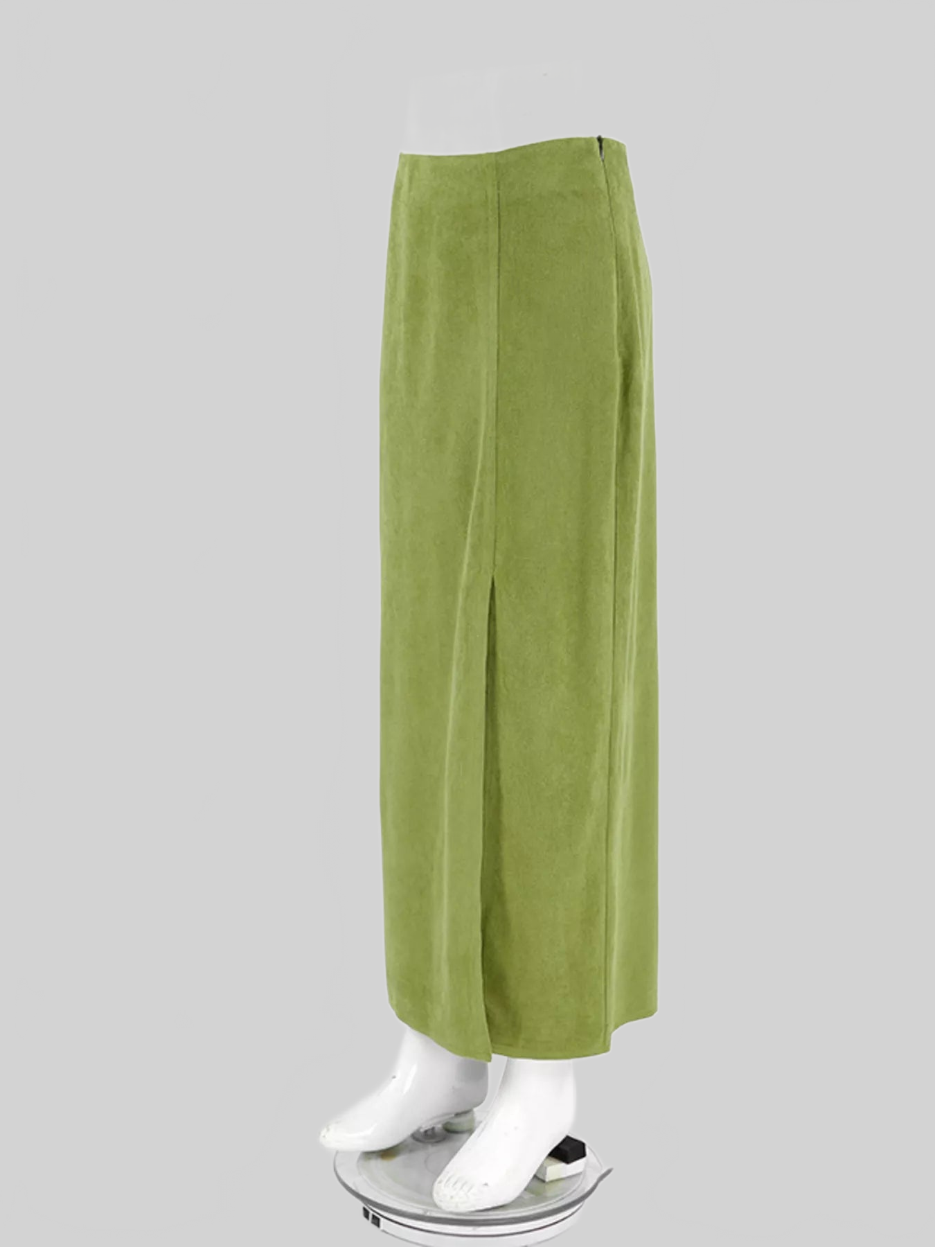 Women Solid Color Midi Skirt nicholesgifts