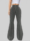 Women High Waisted Flare Pants nicholesgifts