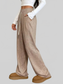 Women Full Size Drawstring High Waist Wide Leg Pants nicholesgifts