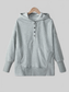 NicholesGifts Women Quarter-Snap Dropped Shoulder Hoodie NicholesGifts