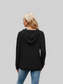 NicholesGifts Women Ribbed Drawstring Long Sleeve Hoodie nicholesgifts