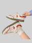 Lace Up Round Toe Sneakers nicholesgifts