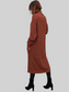 Waffle Knit Open Front Duster Cardigan With Pockets nicholesgifts