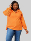 Women Basic Bae Side Slit Buttoned Waffle Knit Hoodie nicholesgifts