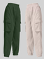 2 Piece Elastic Waist Cargo Pants NicholesGifts