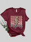 MAMA Round Neck Short Sleeve T-Shirt nicholesgifts