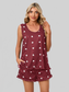 Heart Scoop Neck Tank and Shorts Lounge Set nicholesgifts