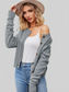 Button Up Dropped Shoulder Cardigan nicholesgifts