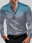 Men's Full Size Button Up Long Sleeve Shirt Plus Size nicholesgifts