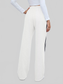 Women Side Striped Wide Leg Pants nicholesgifts