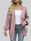 Drop Shoulder Balloon Sleeve Cardigan nicholesgifts