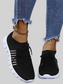 Breathable Mesh Lace Up Sneakers nicholesgifts