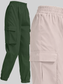 2 Piece Elastic Waist Cargo Pants NicholesGifts