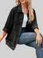 Button Up Long Sleeve Denim Jacket nicholesgifts