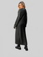Women Full Size Collared Open Front Duster Cardigan nicholesgifts