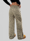 Women Full Size Leopard Print Wide Leg Pants Plus Size nicholesgifts
