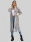 Women Open Front Fringe Hem Cardigan Sweater nicholesgifts