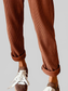 Women Casual Corduroy Drawstring Waist Pants nicholesgifts